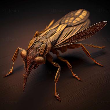 3D модель Oedemera croceicollis (STL)